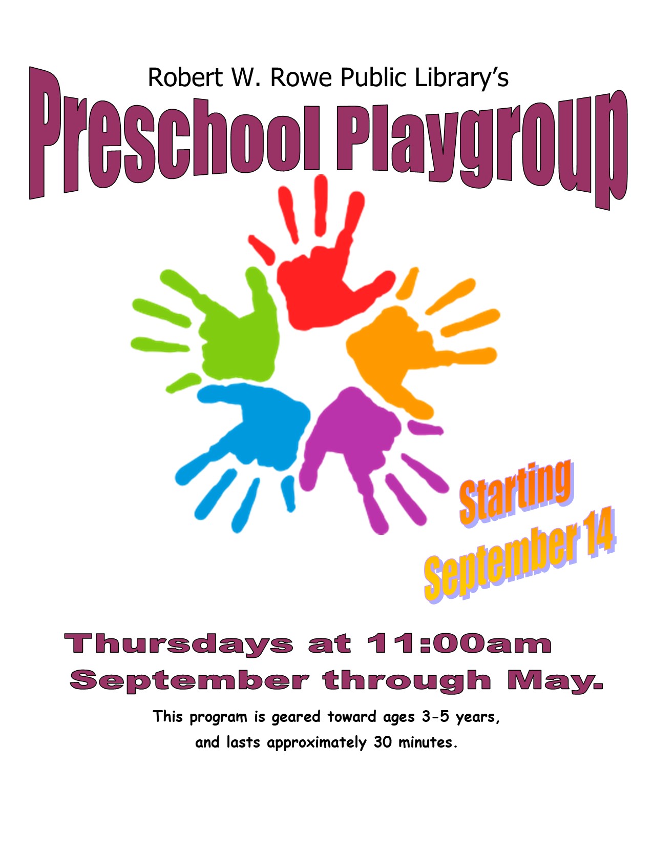 Preschool Playgroup